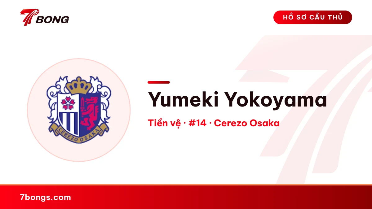 Yumeki Yokoyama — Cerezo Osaka