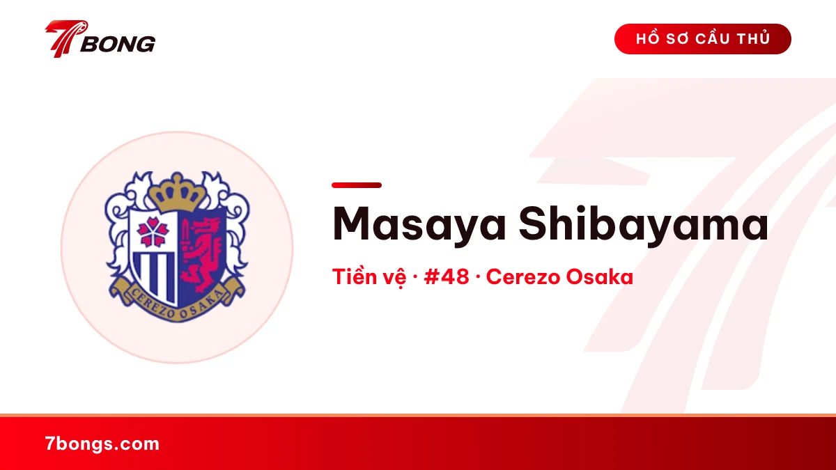 Masaya Shibayama — Cerezo Osaka