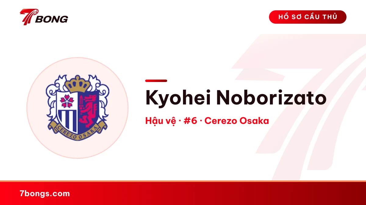 Kyohei Noborizato — Cerezo Osaka