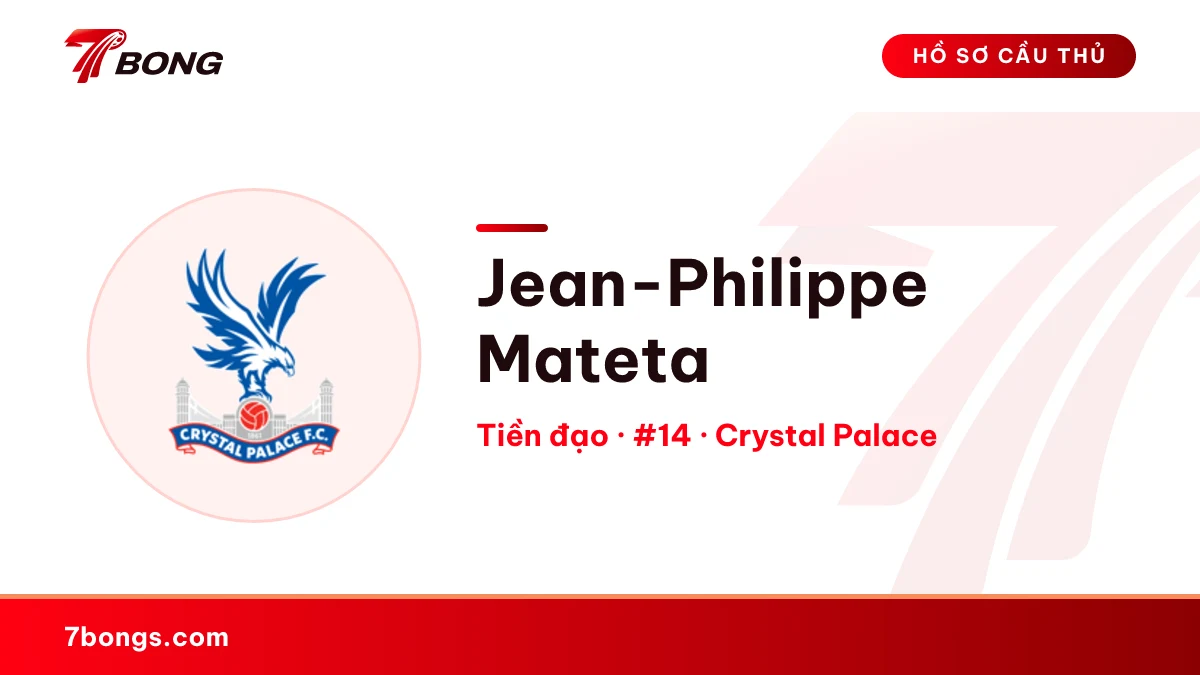 Jean-Philippe Mateta — Crystal Palace
