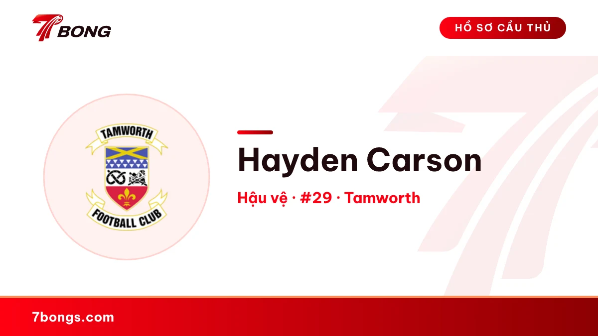 Hayden Carson — Tamworth