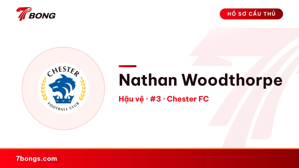 Nathan Woodthorpe — Chester FC