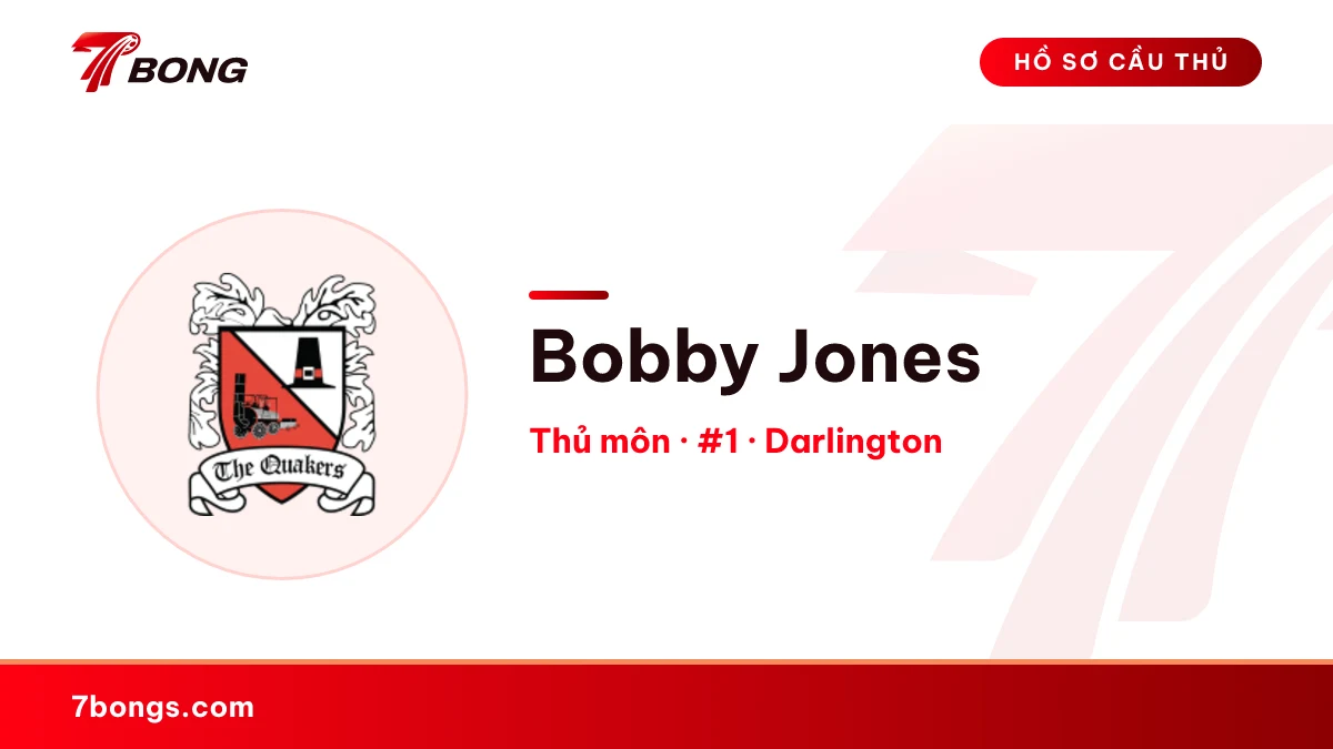 Bobby Jones — Darlington