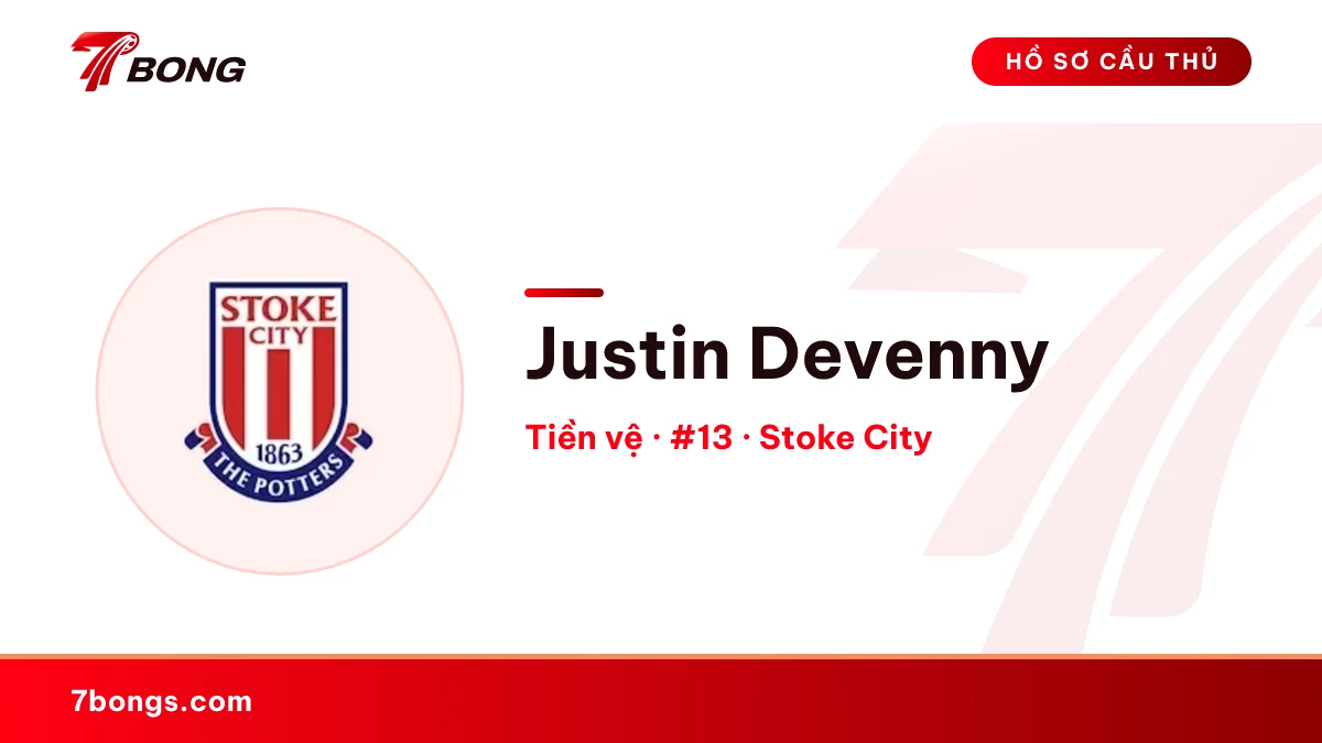 Justin Devenny — Stoke City