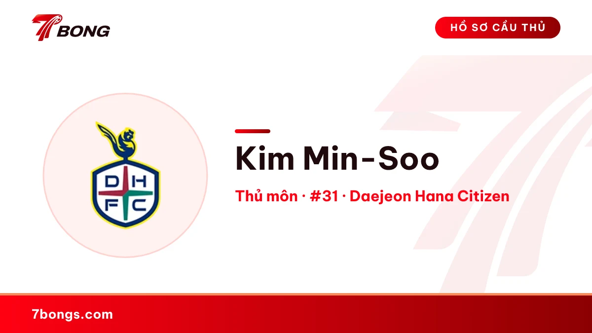 Kim Min-Soo — Daejeon Hana Citizen