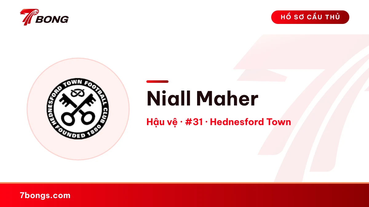 Niall Maher — Hednesford Town