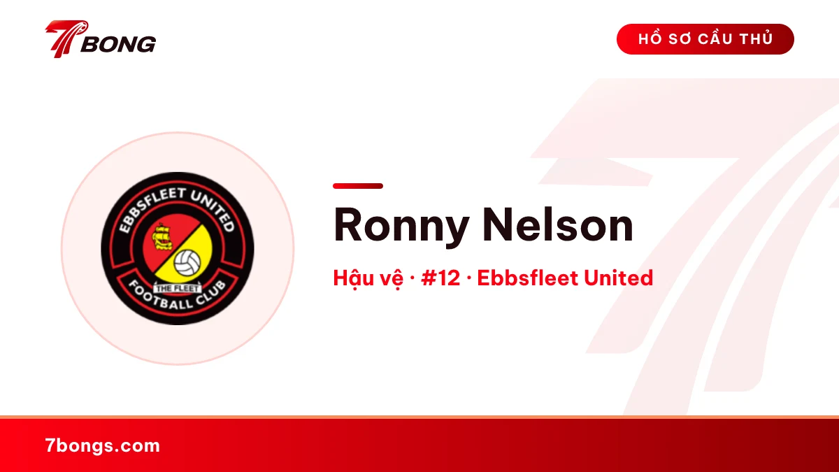 Ronny Nelson — Ebbsfleet United