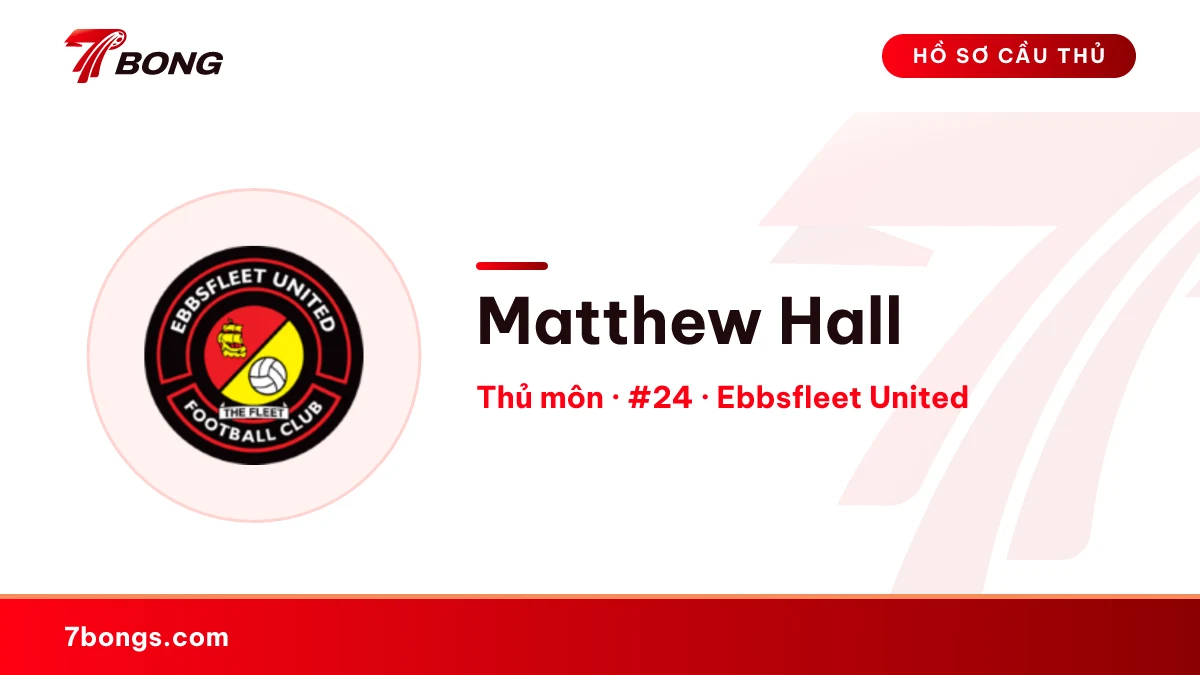 Matthew Hall — Ebbsfleet United