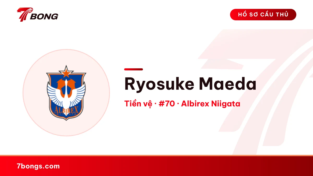 Ryosuke Maeda — Albirex Niigata