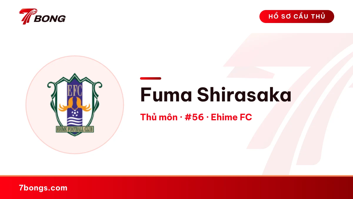 Fuma Shirasaka — Ehime FC