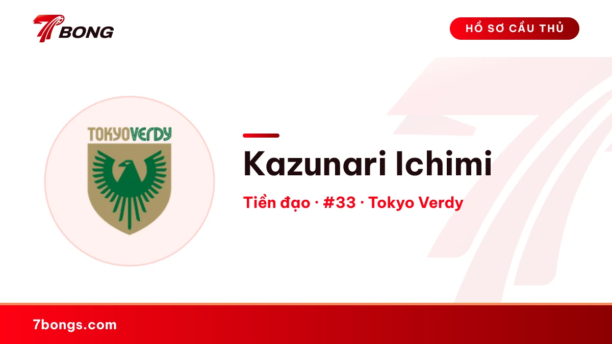 Kazunari Ichimi — Tokyo Verdy