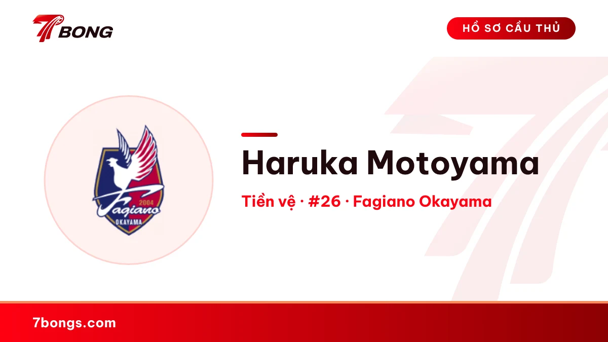 Haruka Motoyama — Fagiano Okayama