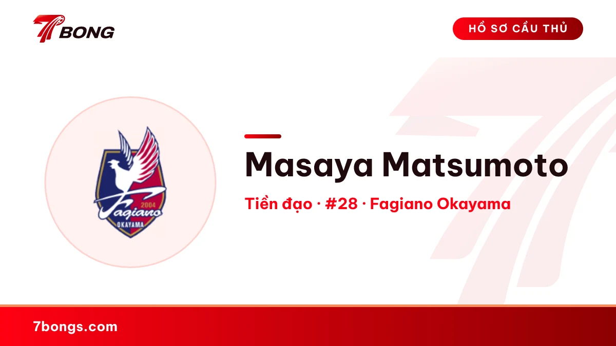 Masaya Matsumoto — Fagiano Okayama