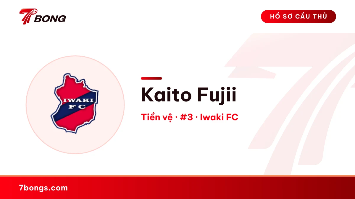 Kaito Fujii — Iwaki FC