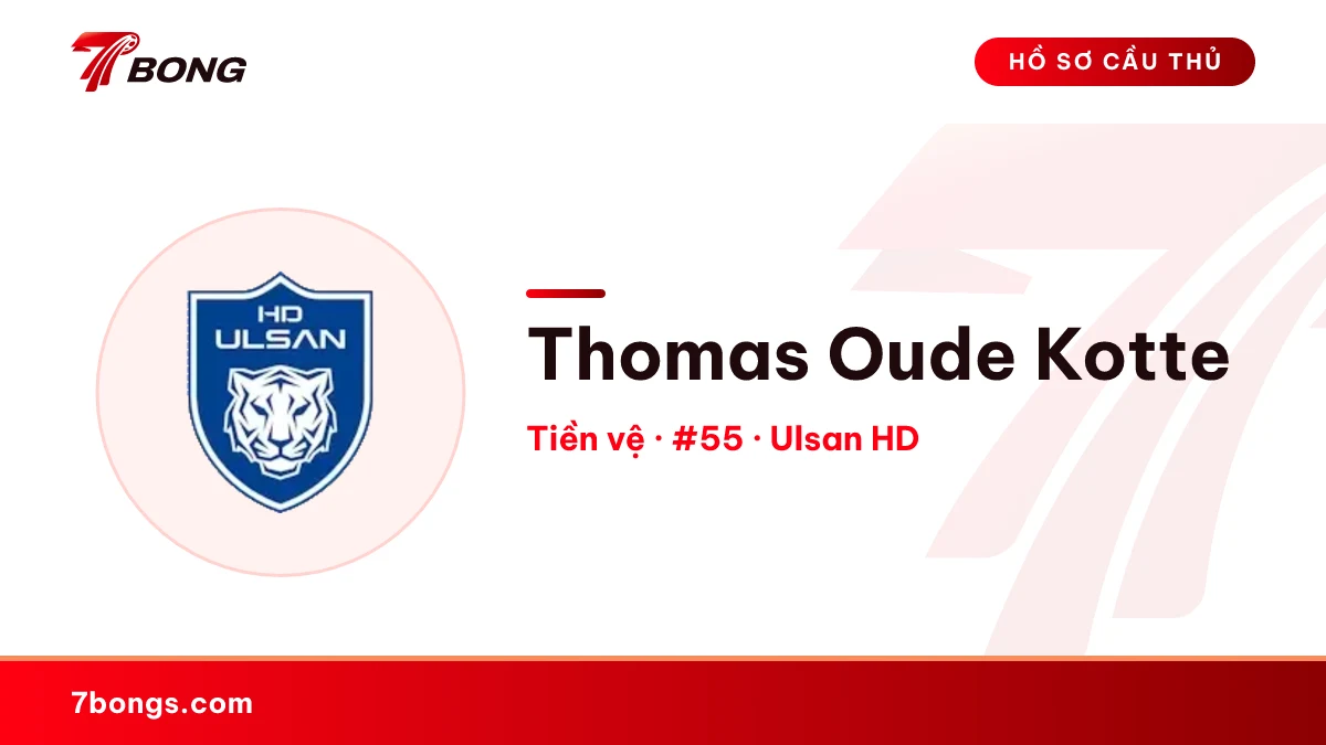 Thomas Oude Kotte — Ulsan HD