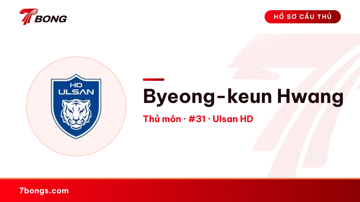 Byeong-keun Hwang — Ulsan HD