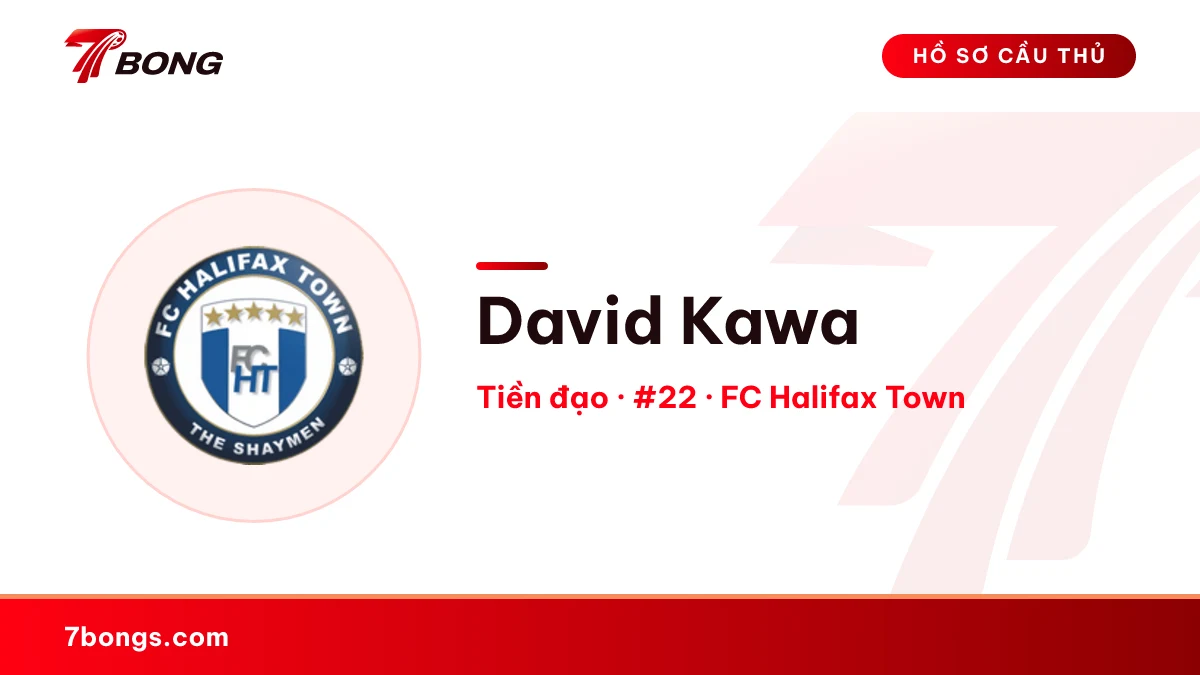 David Kawa — FC Halifax Town