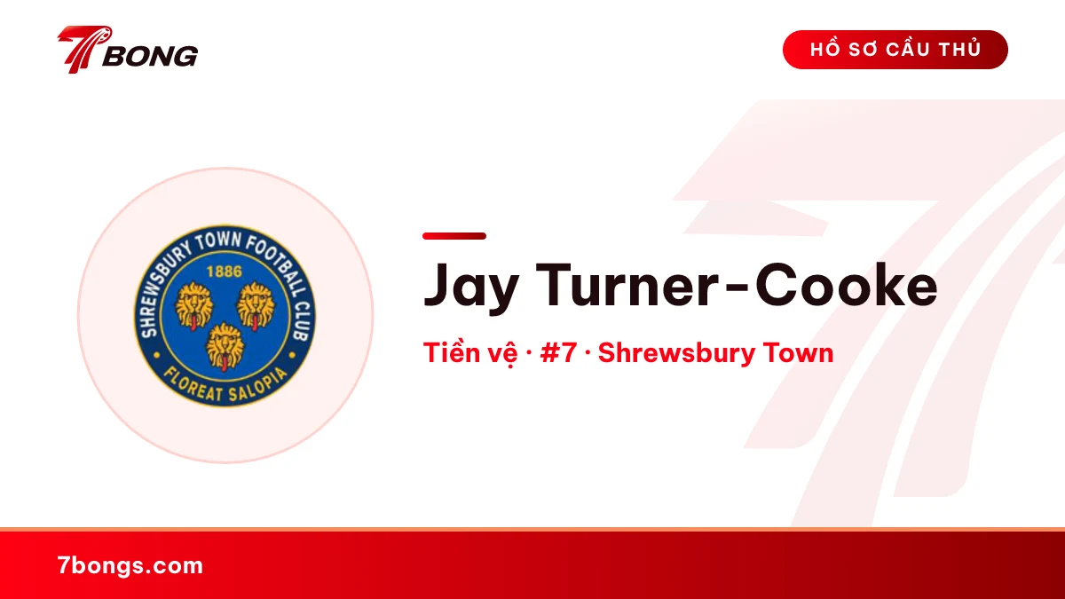 Jay Turner-Cooke — Shrewsbury Town