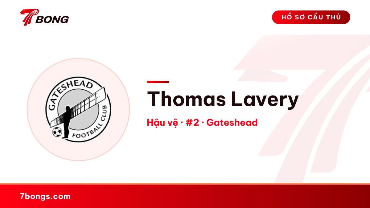 Thomas Lavery — Gateshead