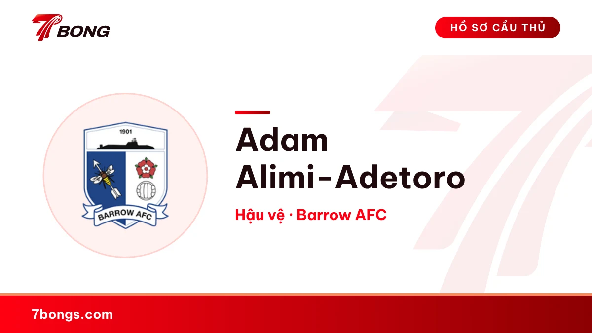Adam Alimi-Adetoro — Barrow AFC