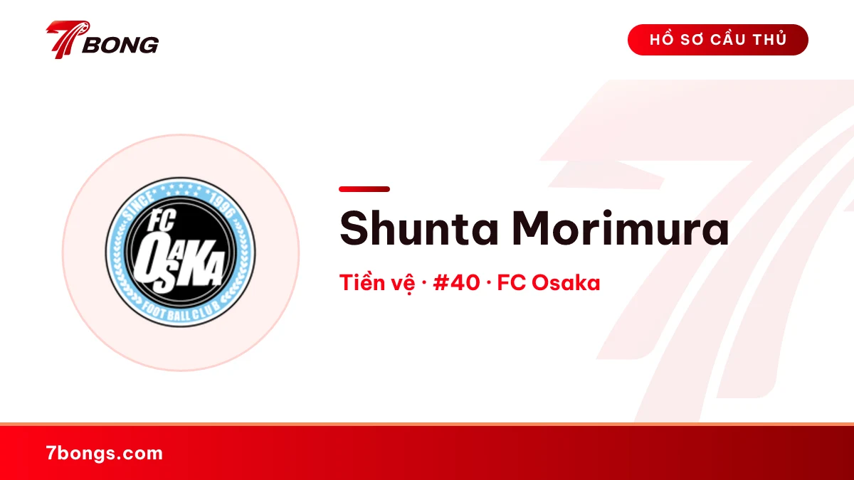 Shunta Morimura — FC Osaka