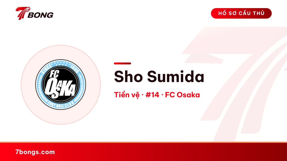 Sho Sumida — FC Osaka