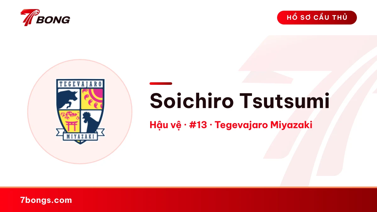 Soichiro Tsutsumi — Tegevajaro Miyazaki