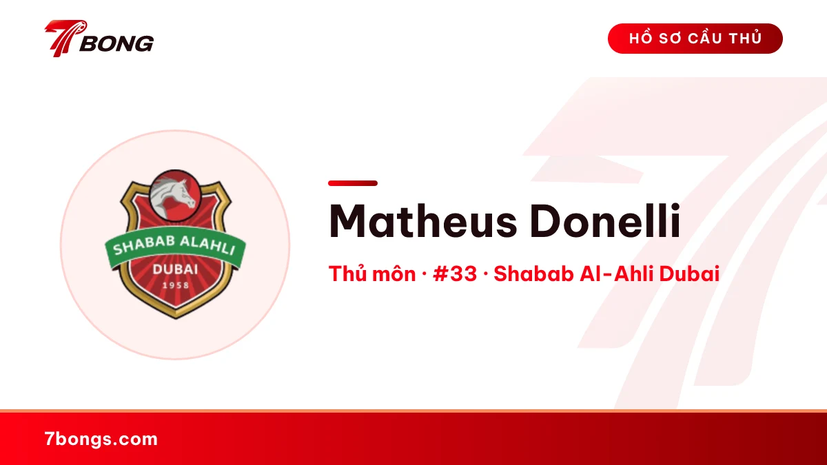 Matheus Donelli — Shabab Al-Ahli Dubai