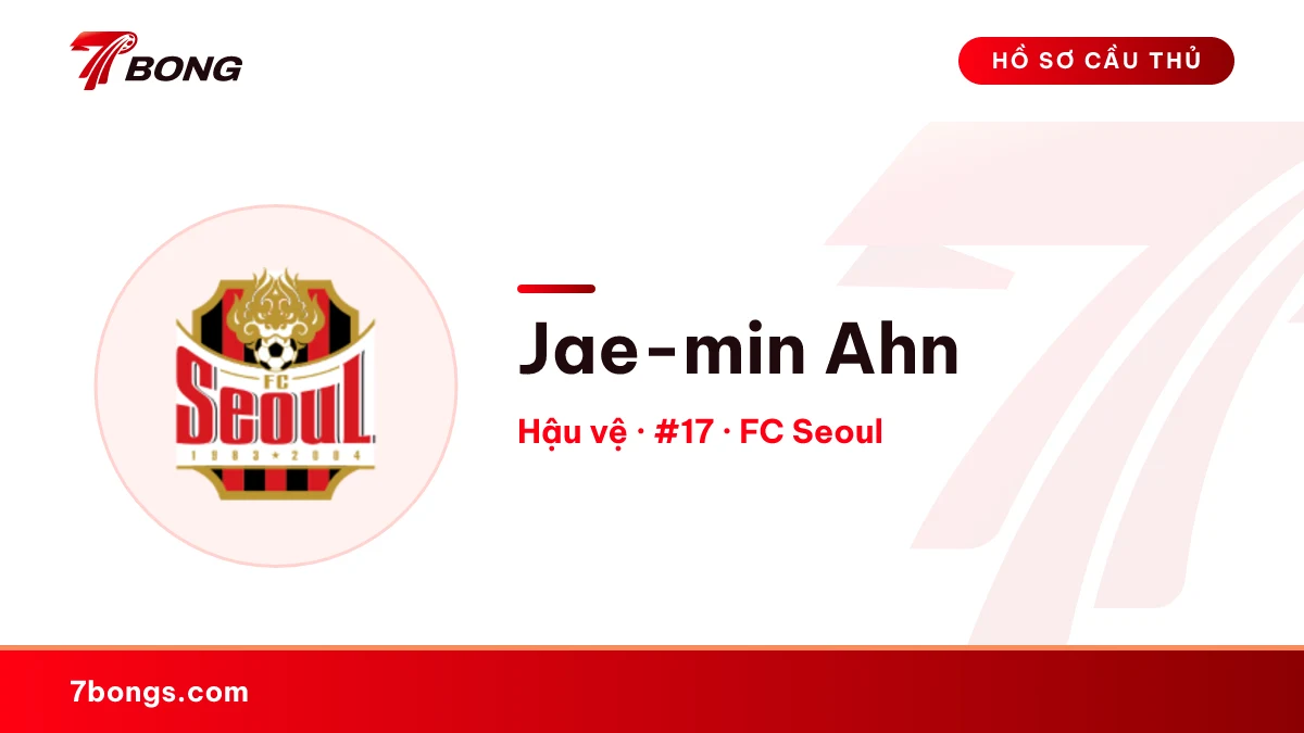 Jae-min Ahn — FC Seoul