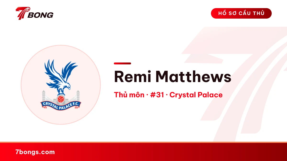Remi Matthews — Crystal Palace