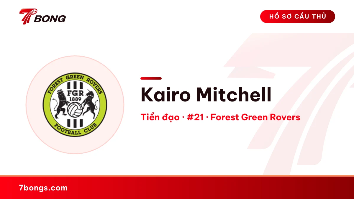 Kairo Mitchell — Forest Green Rovers