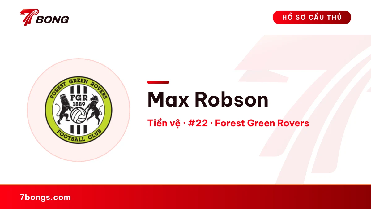 Max Robson — Forest Green Rovers