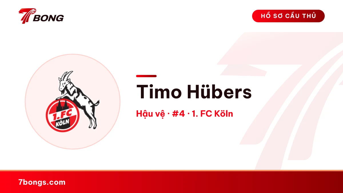 Timo Hübers — 1. FC Köln