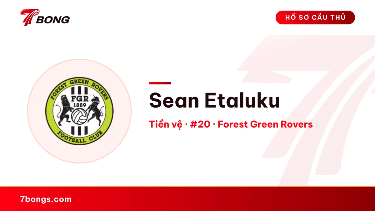 Sean Etaluku — Forest Green Rovers