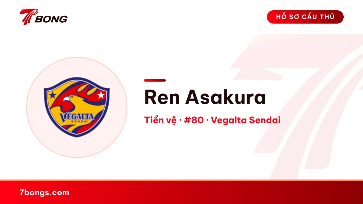 Ren Asakura — Vegalta Sendai