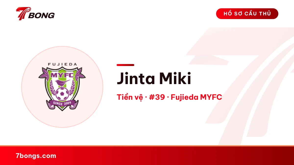 Jinta Miki — Fujieda MYFC