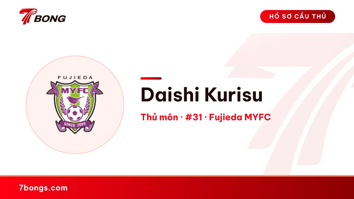 Daishi Kurisu — Fujieda MYFC