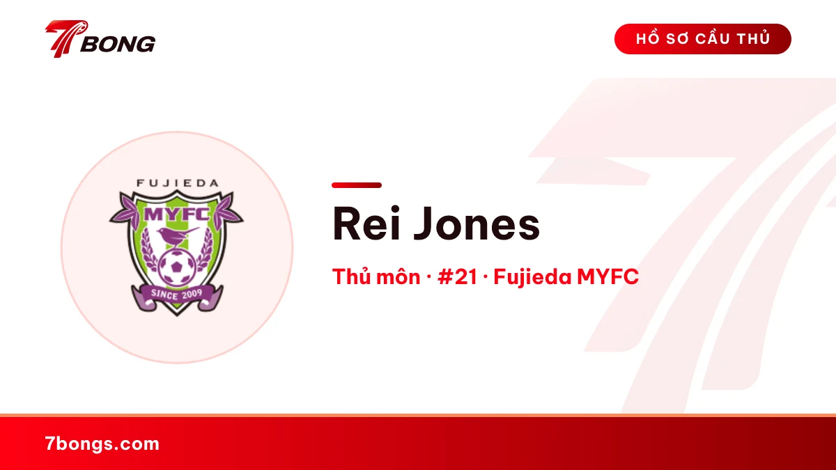Rei Jones — Fujieda MYFC