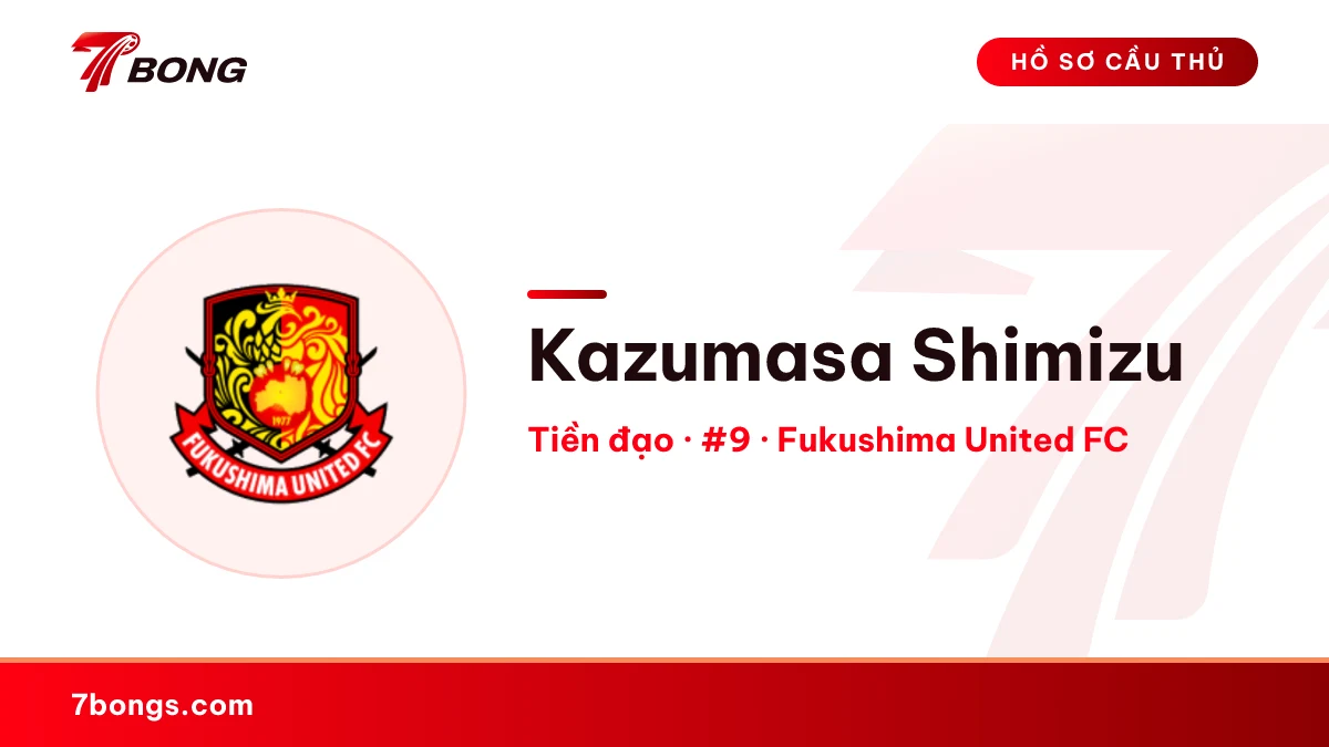Kazumasa Shimizu — Fukushima United FC