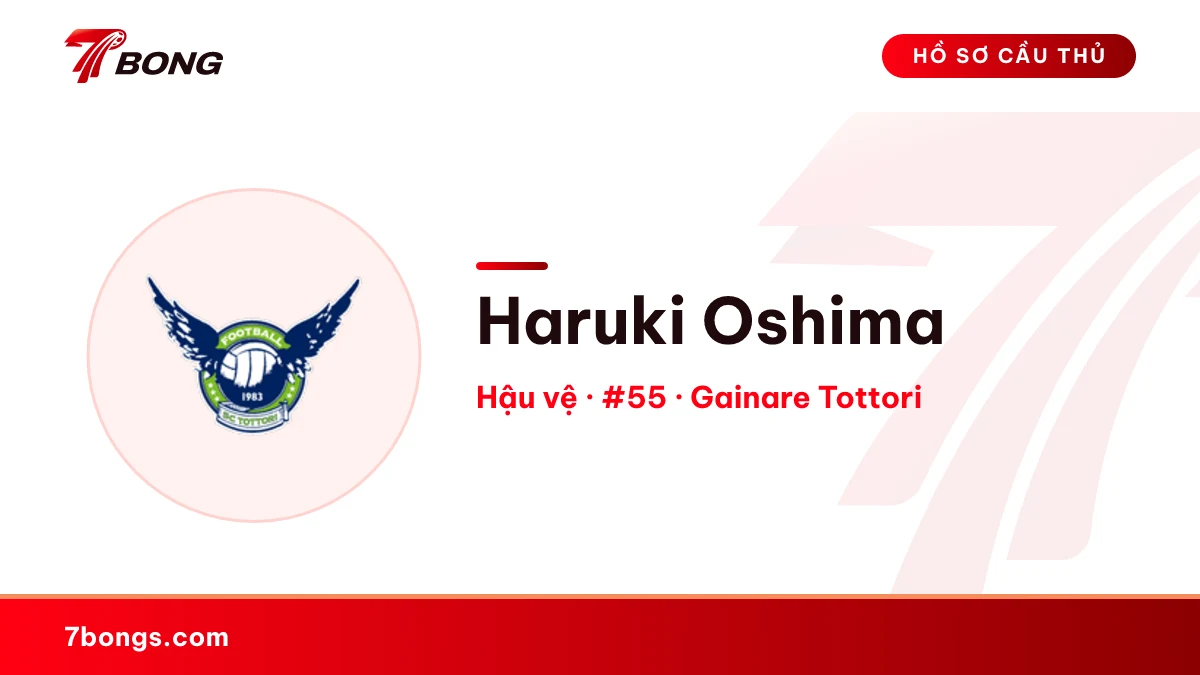 Haruki Oshima — Gainare Tottori