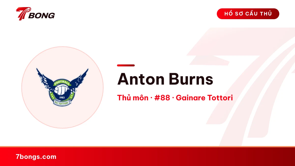 Anton Burns — Gainare Tottori