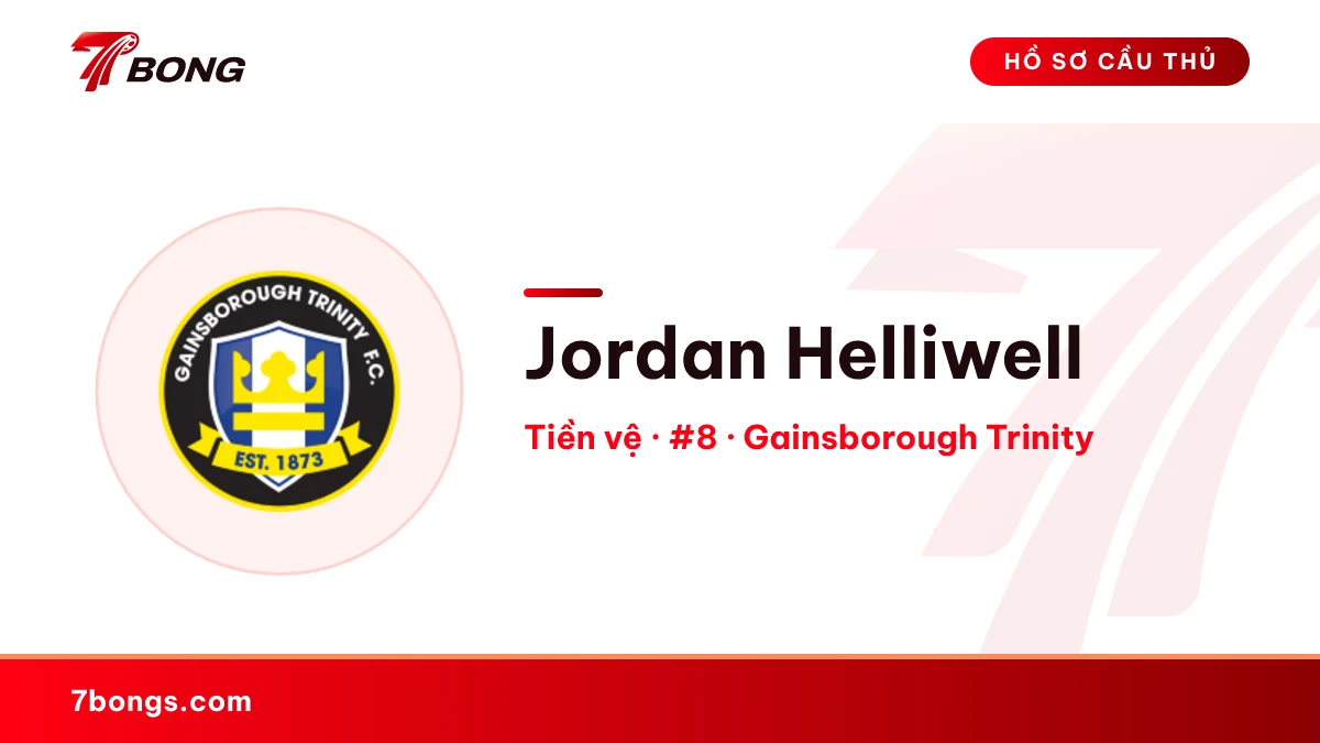 Jordan Helliwell — Gainsborough Trinity