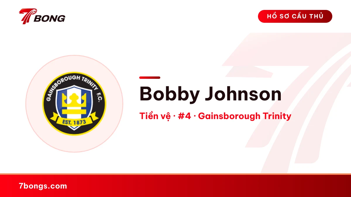 Bobby Johnson — Gainsborough Trinity