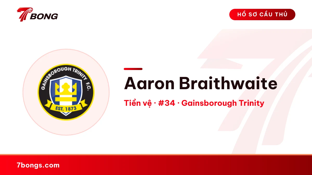 Aaron Braithwaite — Gainsborough Trinity