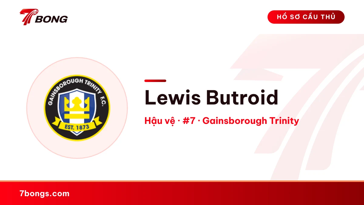 Lewis Butroid — Gainsborough Trinity