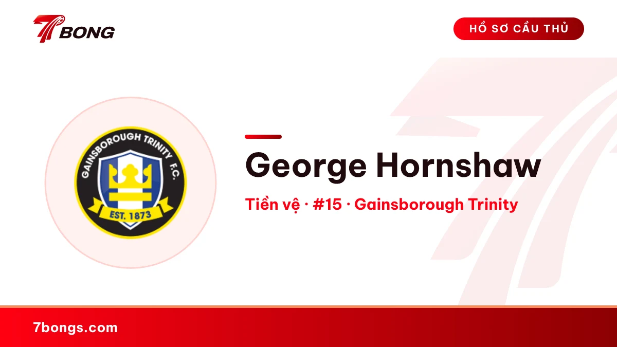 George Hornshaw — Gainsborough Trinity