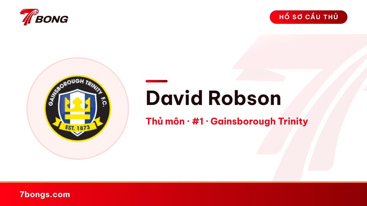 David Robson — Gainsborough Trinity