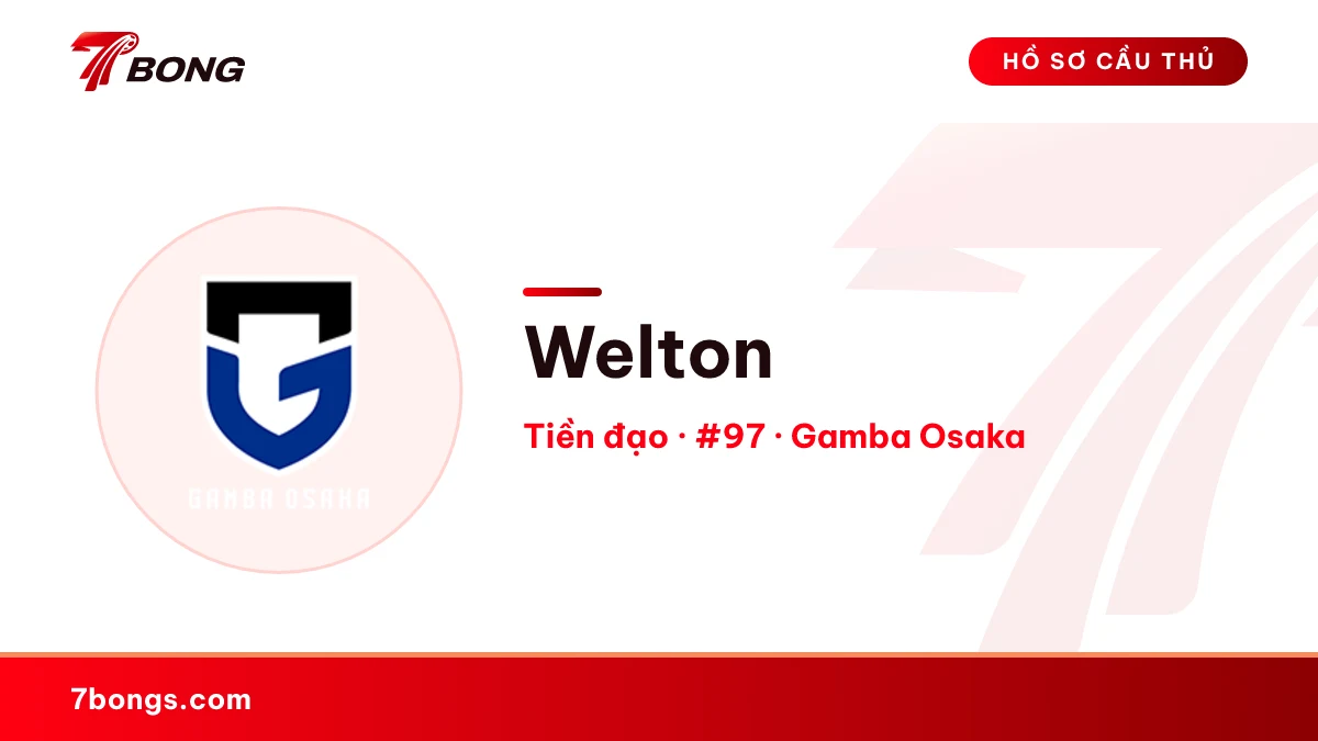 Welton — Gamba Osaka