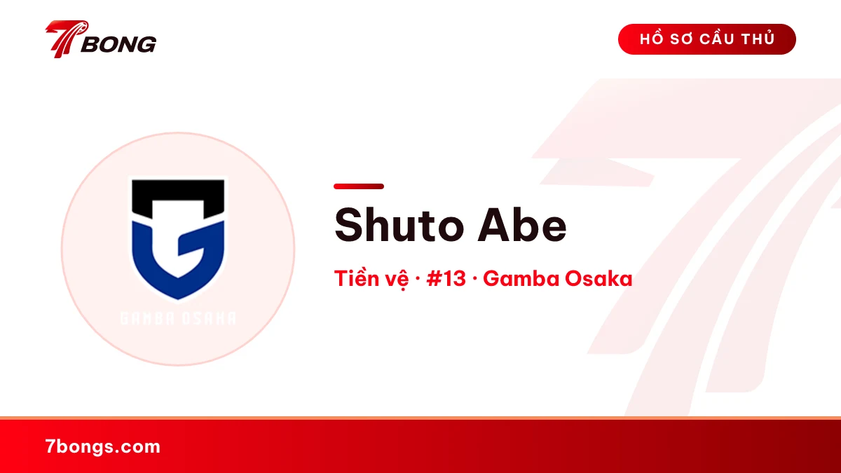 Shuto Abe — Gamba Osaka