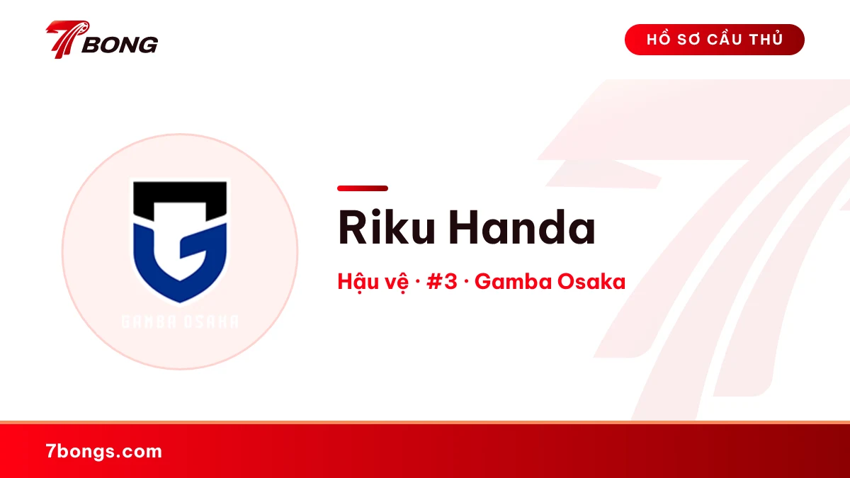 Riku Handa — Gamba Osaka
